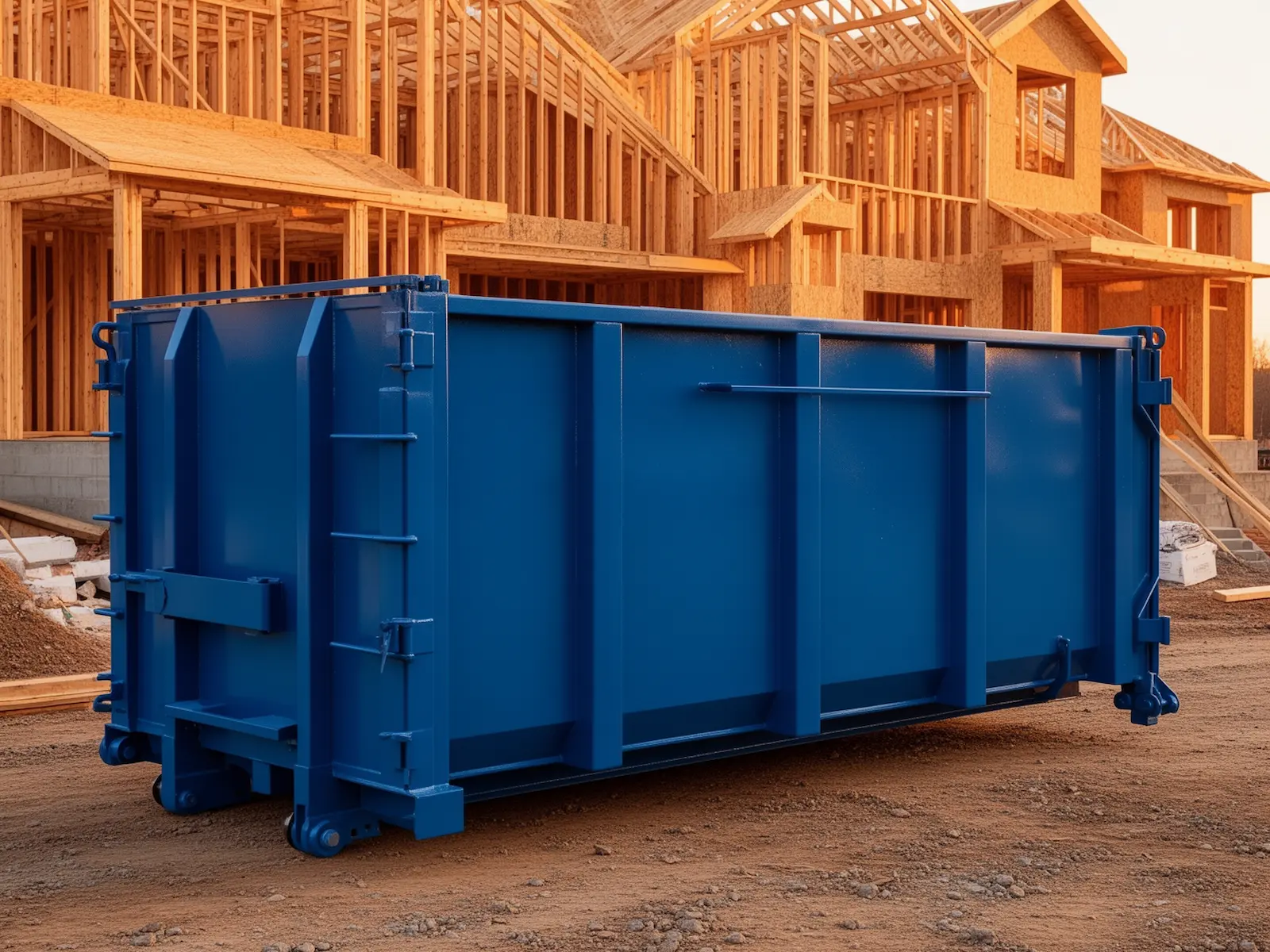 Roll-off dumpster from Three Peaks Dumpster Rental in Albany, NY